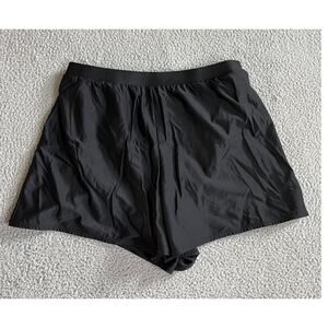 Miraclesuit Swim Shorts Medium High Waisted Built In Brief Black Swimsuit Bottom
